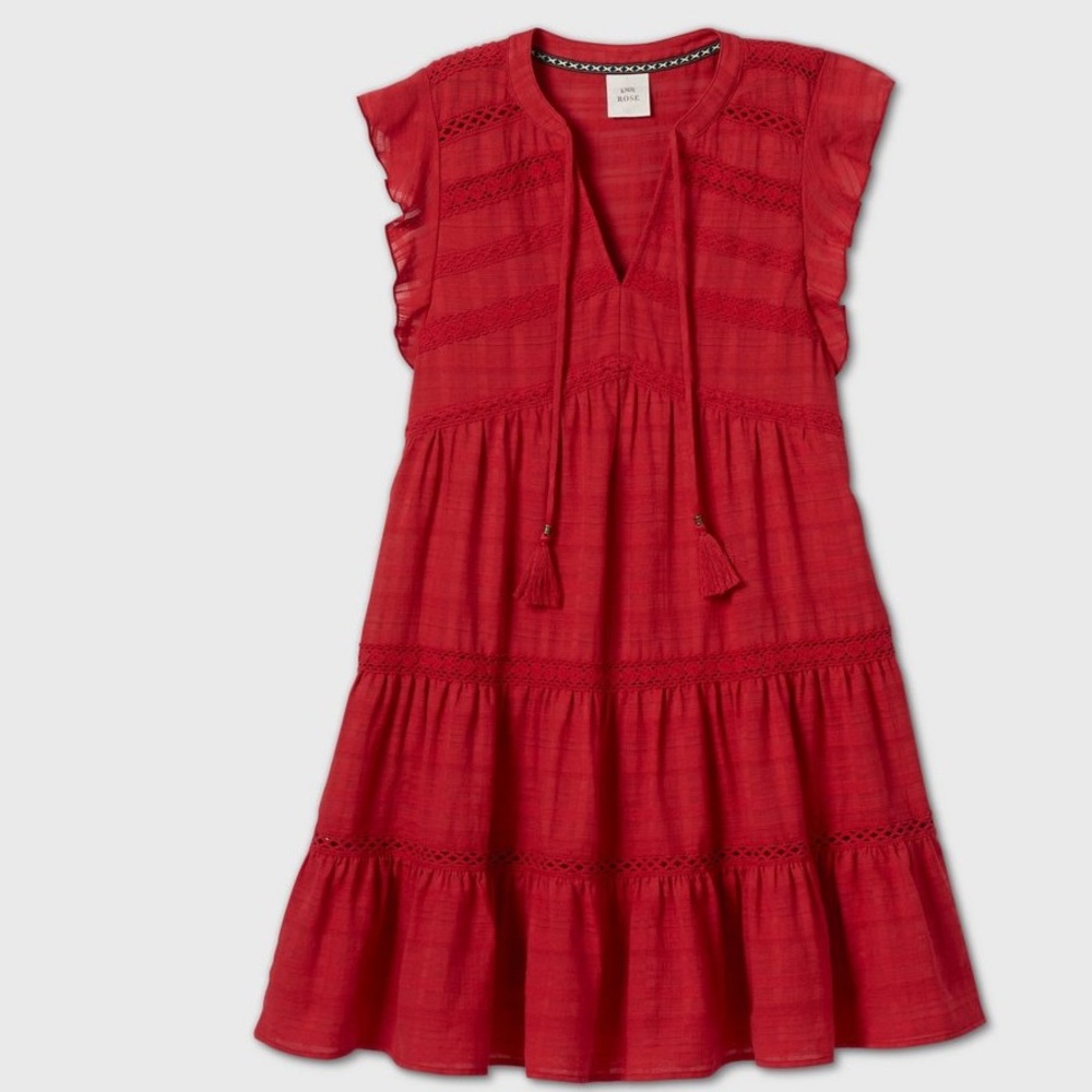 NWT Knox Rose for Target Red Dress M